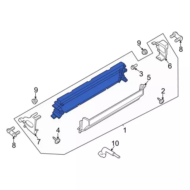 Radiator - Ford (LC3Z-8005-C) - view 4