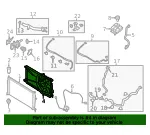 Engine Cooling Fan Assembly - Mazda (LF8B-15-025H) - view 5