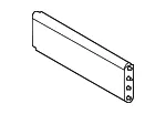 Radiator Shutter Spacer - Ford (MB3Z-8472-B) - view 4