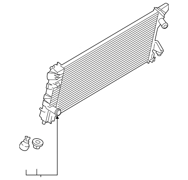 Motorcraft Radiator - Ford (rad250) - view 4