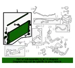 Radiator - Ford (NB3Z-8005-B) - view 6