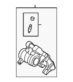 Disc Brake Caliper - Ford (NX6Z-2553-B) - view 7