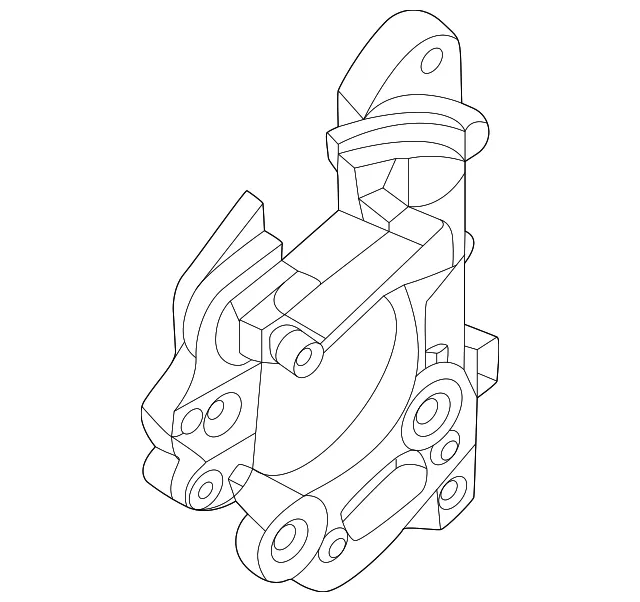 Parking Brake Anchor Block - Ford (PC3Z-2B637-B)