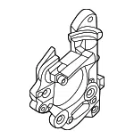 Parking Brake Anchor Block - Ford (PC3Z-2B636-A) - view 3