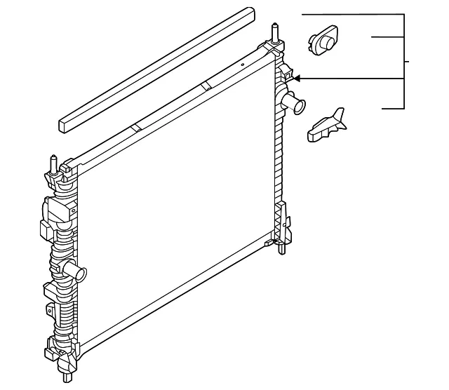 Radiator - Ford (PR3Z-8005-A) - view 2