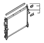 Radiator - Ford (PR3Z-8005-A) - view 5