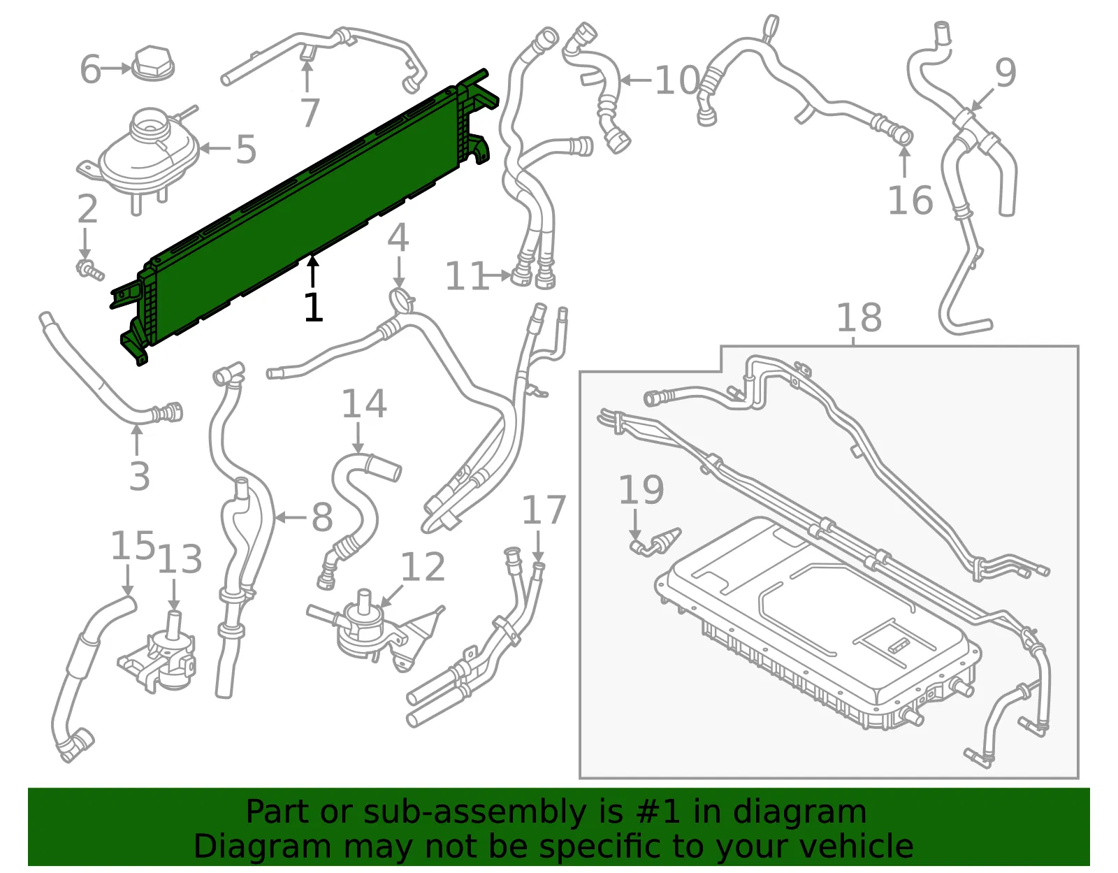 Motorcraft Radiator - Ford (RAD-336) - view 5