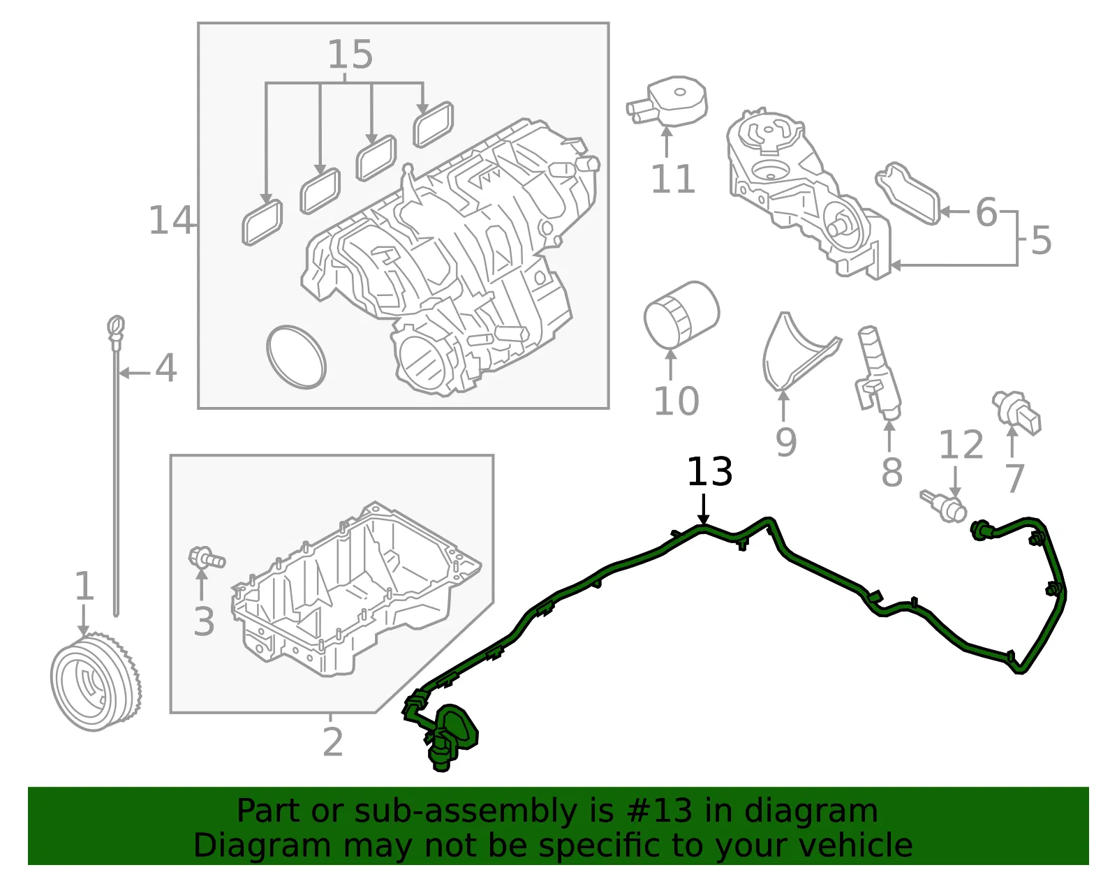 Engine Heater Cord - Ford (RB3Z-6B018-A) - view 2