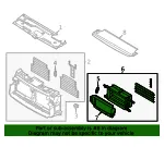 Radiator Shutter Assembly - Ford (RL7Z-8475-B) - view 4