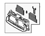 Radiator Shutter Assembly - Ford (RL7Z-8475-C) - view 3