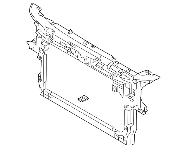 Radiator Support Panel - Mazda (TD11-53-110E) - view 2