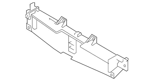 Radiator Shutter Assembly - Mazda (TK48-50-R10) - view 2