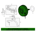 Power Brake Booster - Mazda (VCY8-43-80Z) - view 4