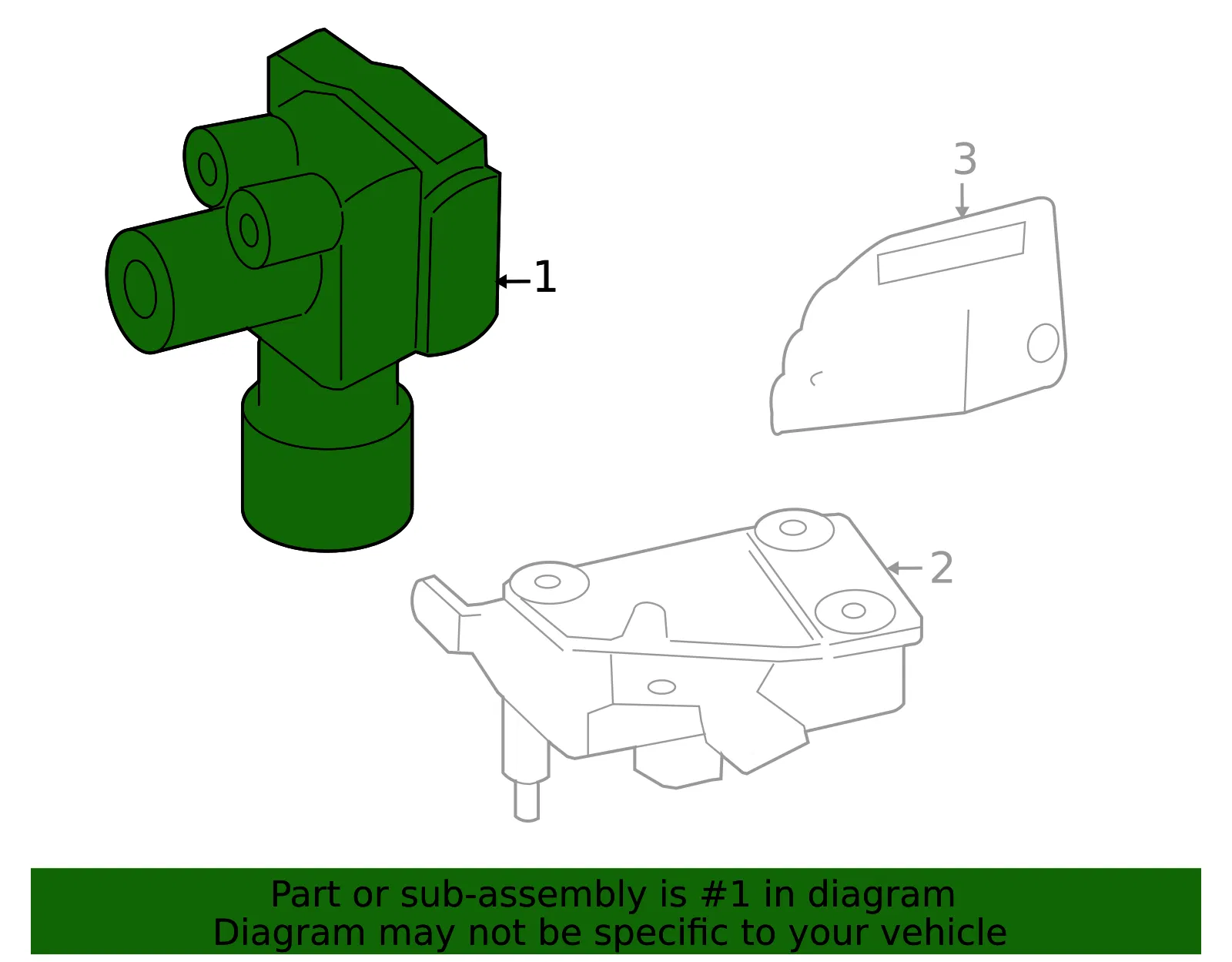 ABS Hydraulic Assembly - Mazda (ZZC2-43-7A0A) - view 2