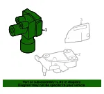 ABS Hydraulic Assembly - Mazda (ZZC2-43-7A0A) - view 4