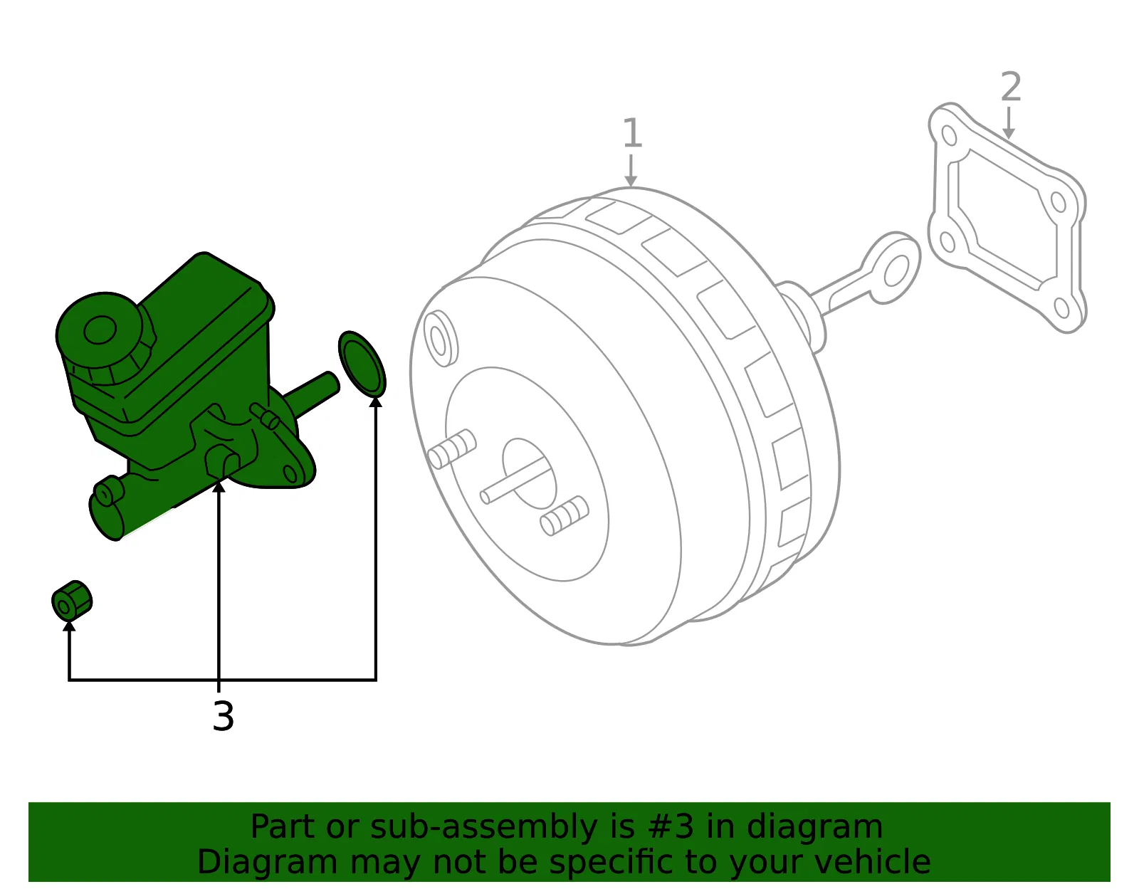 Master Cylinder - Mazda (zzd143990) - view 2