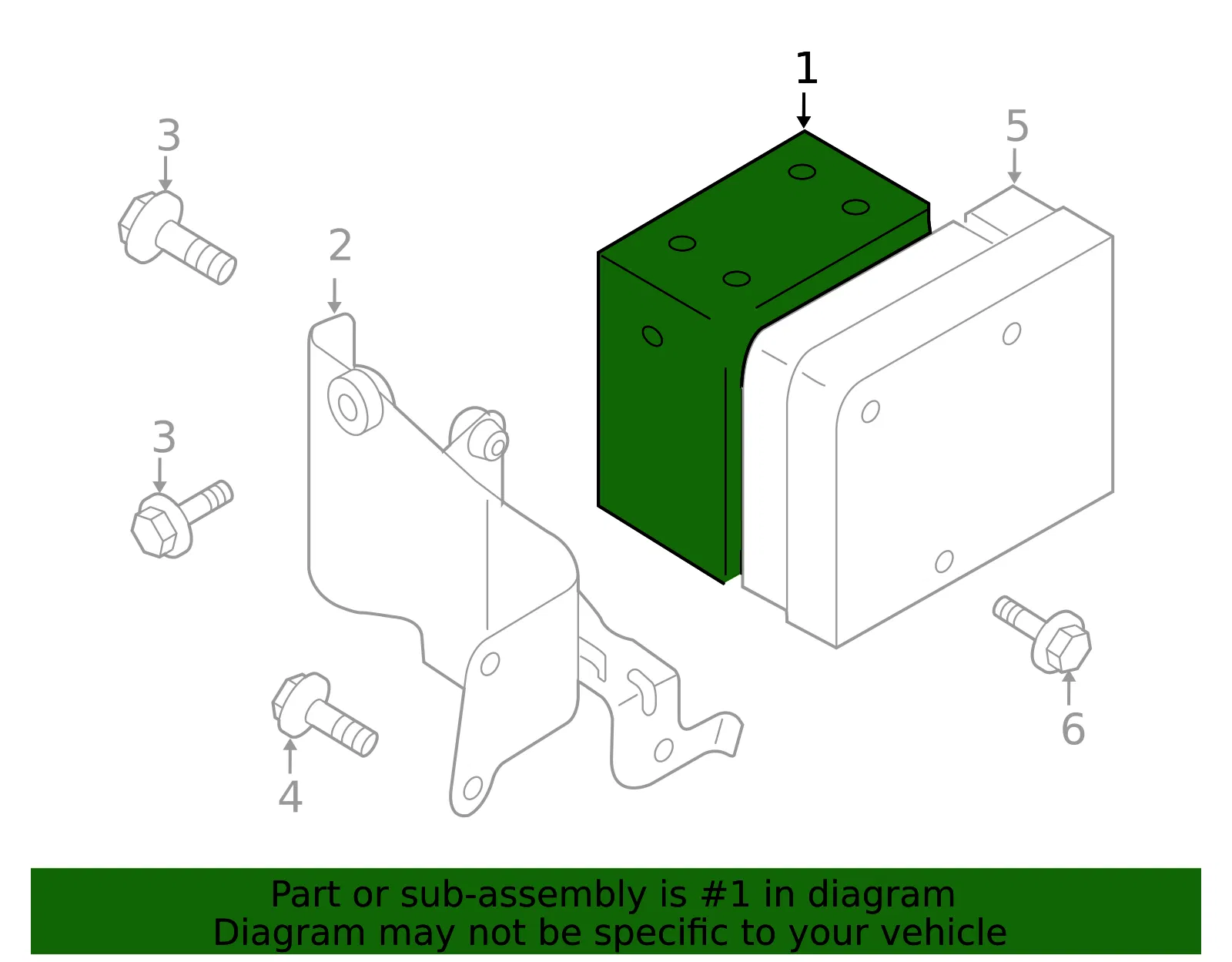 Unit Hydraulic Abs - MAZDA (ZZEA437A0) - view 2