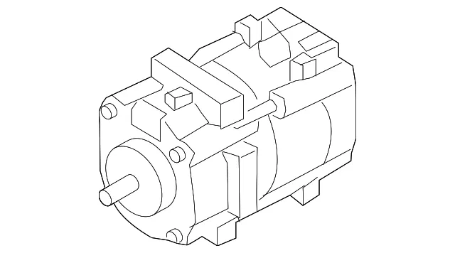 A/C Compressor - Mazda (zzcc6145z)