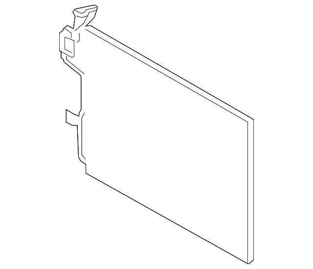 A/C Condenser - Mazda (bdts61480b)