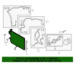 A/C Condenser - Mazda (bdts61480b) - view 4
