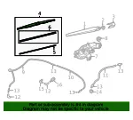 Wiper Blade - Mazda (bjt667330) - view 4