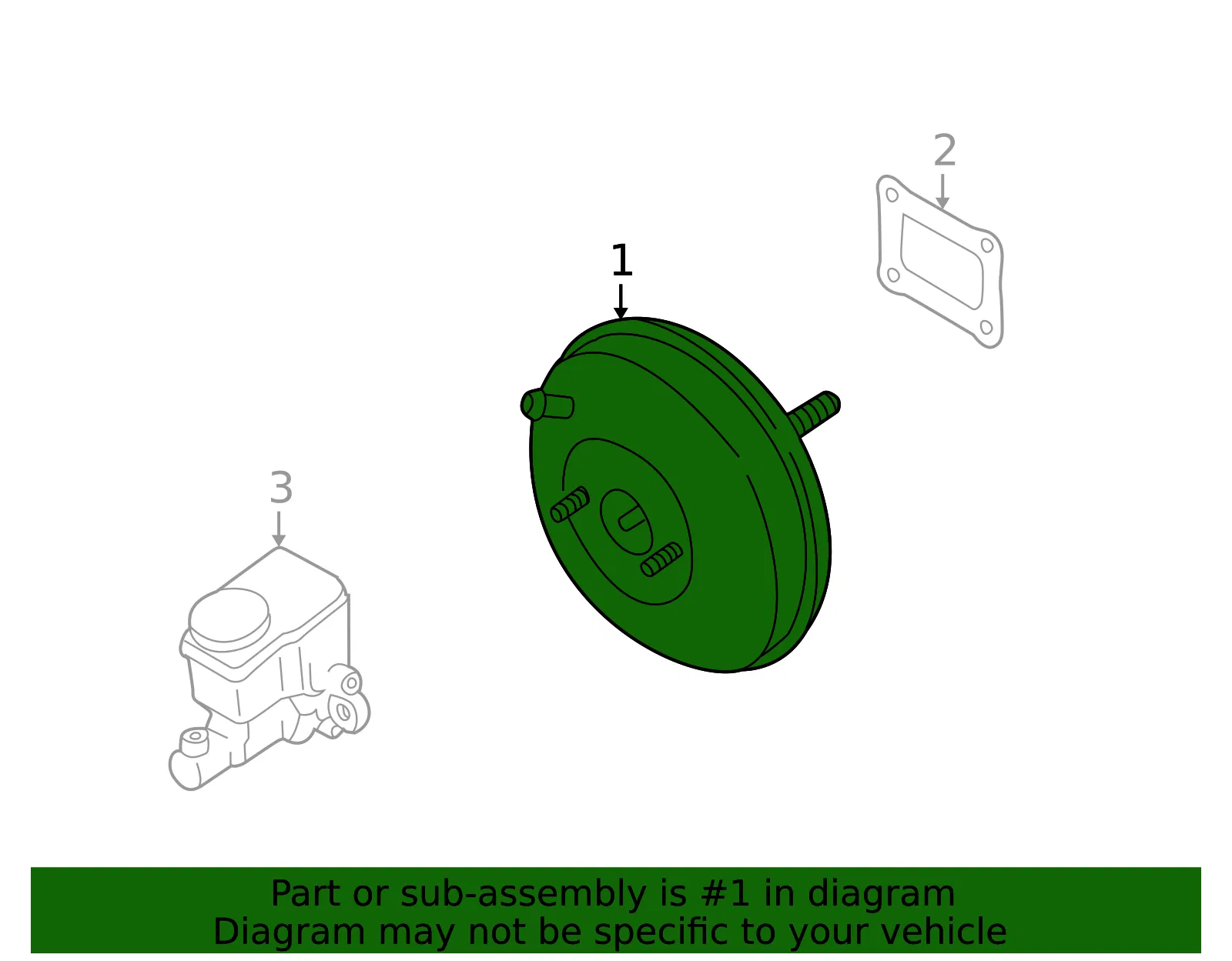 Power Brake Booster - Mazda (bpyl4380ze) - view 2