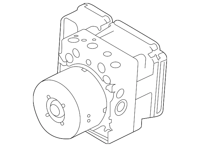 ABS Hydraulic Assembly - Mazda (c5y3437azb)