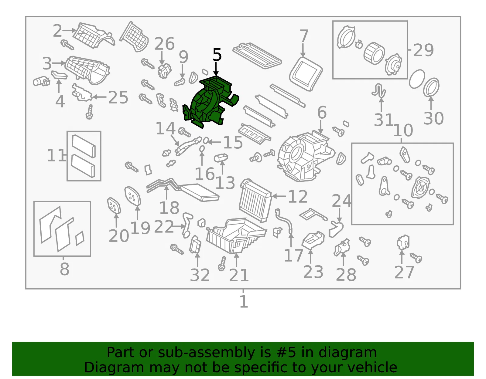 HVAC Unit Case - Mazda (ce4961a02) - view 2