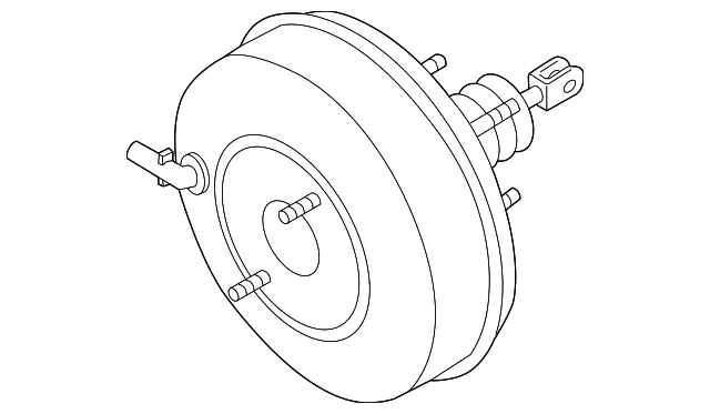 Power Brake Booster - Mazda (cgy54380z)