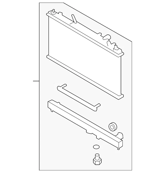Radiator Assembly - Mazda (cy0315200f)