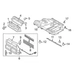 Radiator Shutter Assembly - Ford (f1ez8475a) - view 7