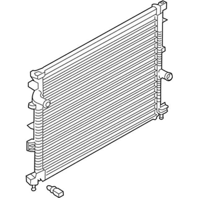 Radiator - Ford (f2gz8005f)