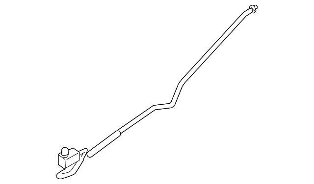 Auxiliary A/C Evaporator Hose Assembly - Mazda (fe016146xb)