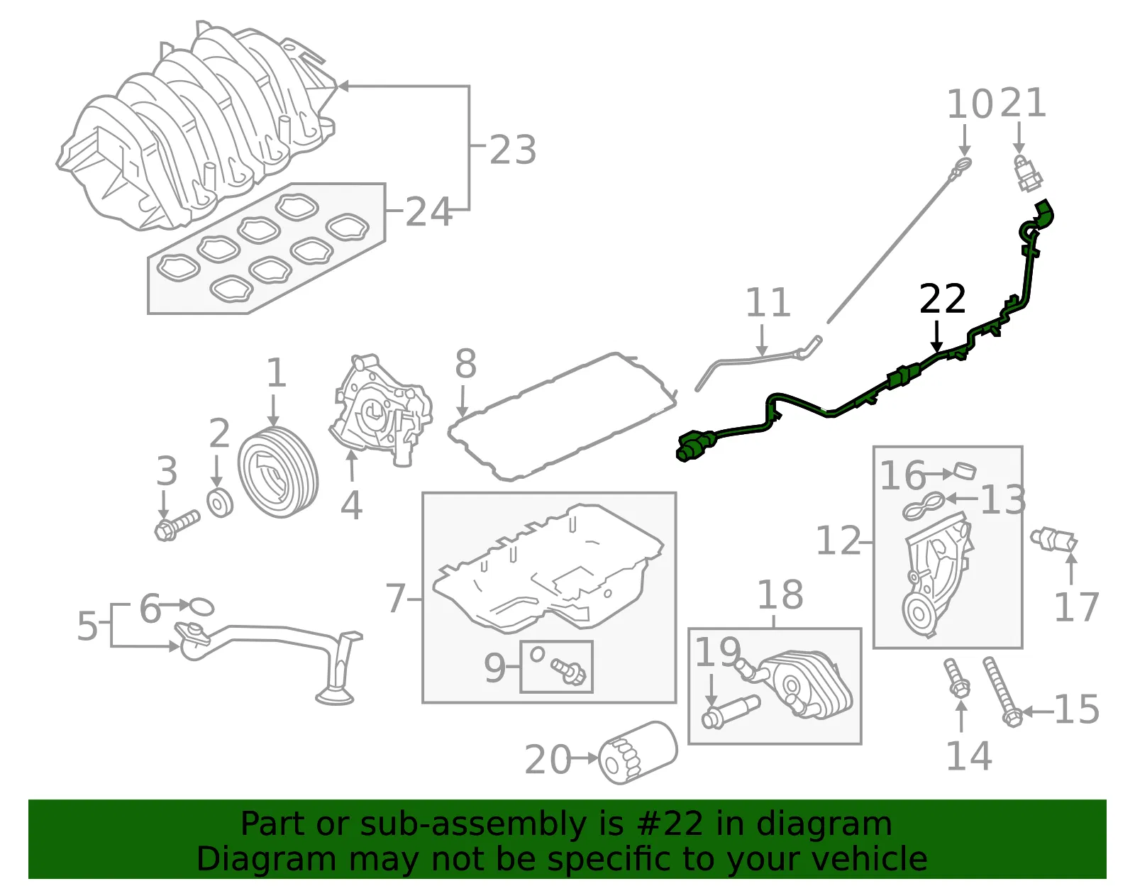 Engine Heater Cord - Ford (fl3z6b018k) - view 8