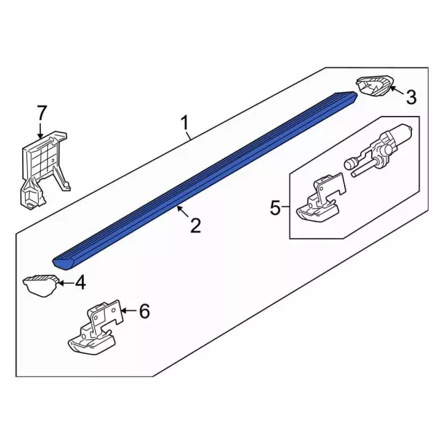 Running Board Step Pad - Ford (fl7z16490da) - view 2