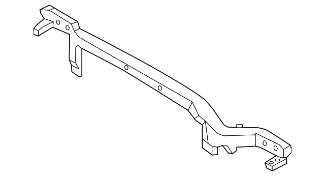 Radiator Support Panel Reinforcement - Ford (ft4z8a284a) - view 5