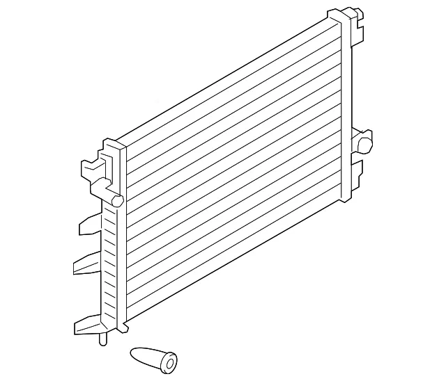 Motorcraft Radiator - Ford (rad222) - view 4