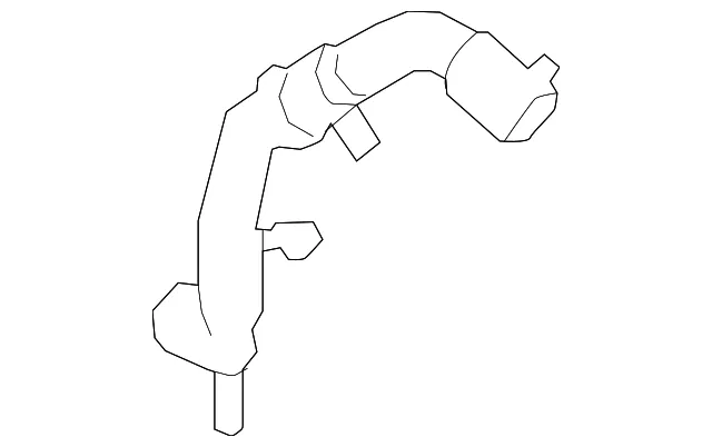 Motorcraft Radiator Coolant Hose - Ford (km5525) - view 4
