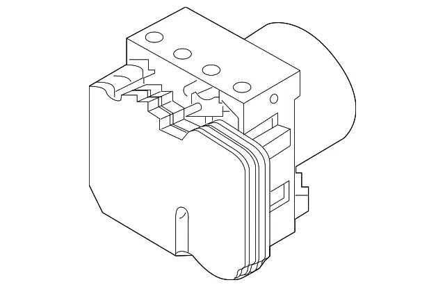 ABS Hydraulic Assembly - Mazda (gdyl437a0a)