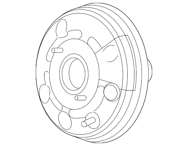 Power Brake Booster - Mazda (gjy24380zb)