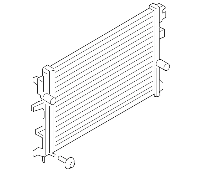 Radiator Assembly - Ford (gr2z8005d) - view 2