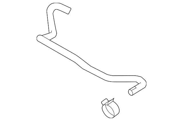 HVAC Heater Hose - Mazda (grf56124xa)
