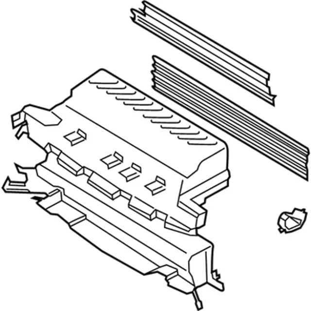 Radiator Shutter Assembly - Ford (gv4z8475b) - view 4
