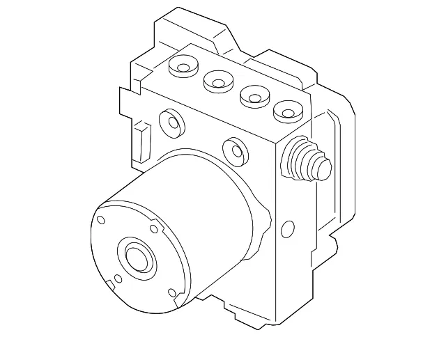 ABS Hydraulic Assembly - Ford (hb3z2c405a) - view 7