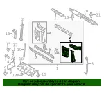Radiator Support Side Panel - Ford (hc2z16153b) - view 9