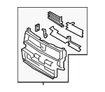 Shutter Assembly Radiator Control - Ford (hp5z8475a) - view 7