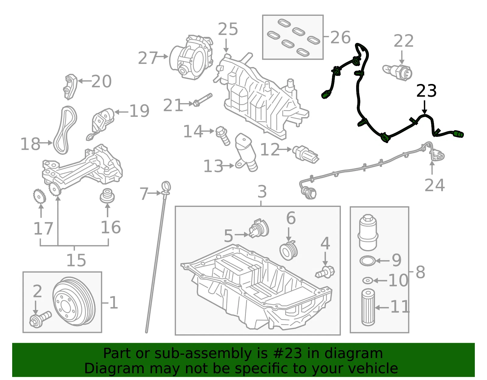 Engine Heater Cord - Ford (hs7z6b018e) - view 2