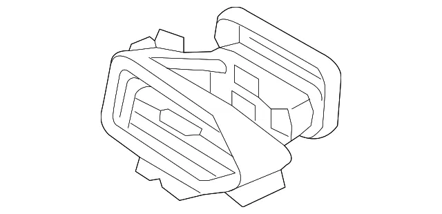 Dashboard Air Vent - Mazda (ksd56483002)