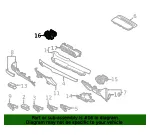 Dashboard Air Vent - Mazda (ksd56483002) - view 4