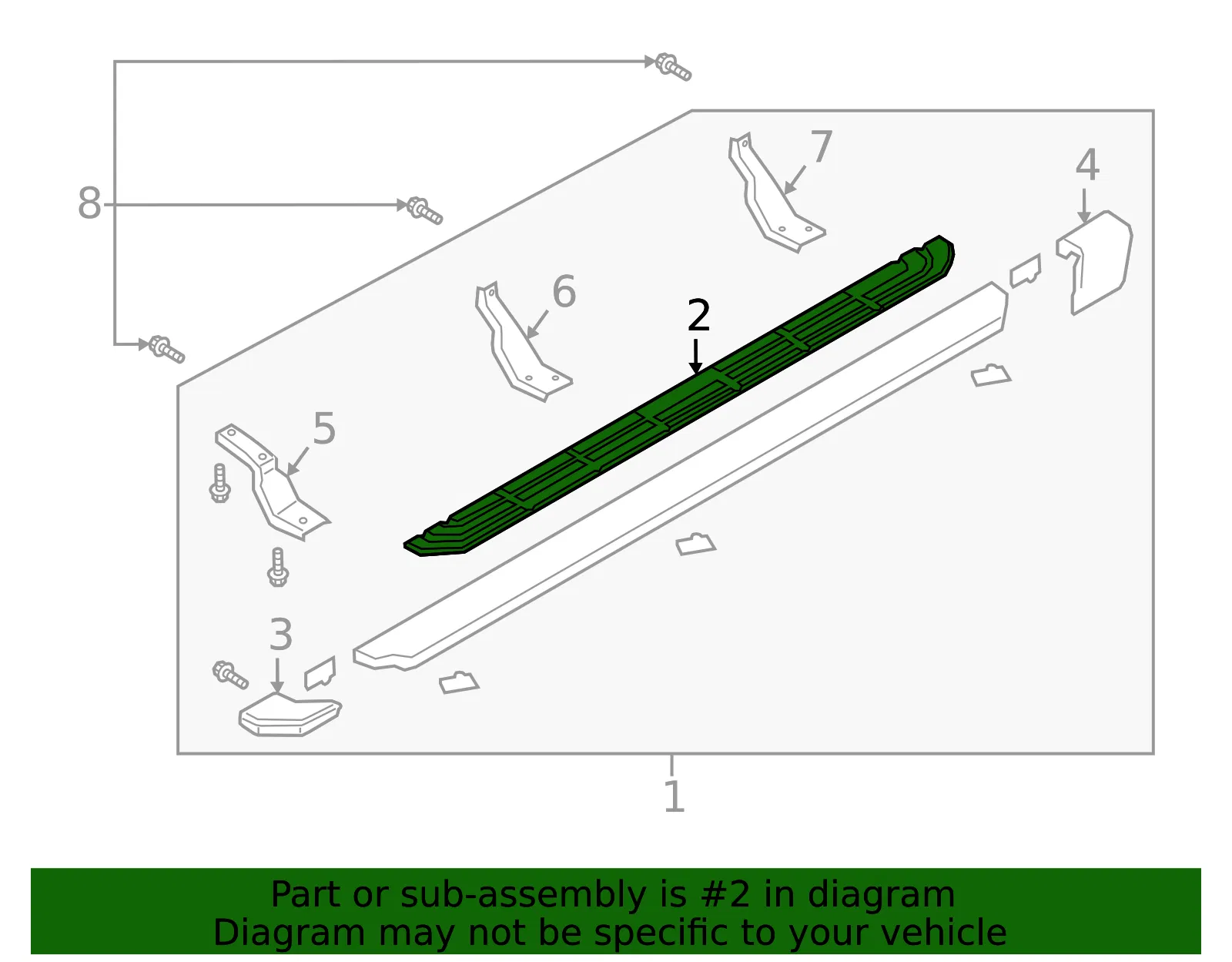 Step Pad - Ford (kb3z16490b) - view 4
